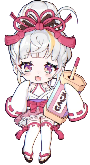 op-オリくじキャラクター ゆいちゃん